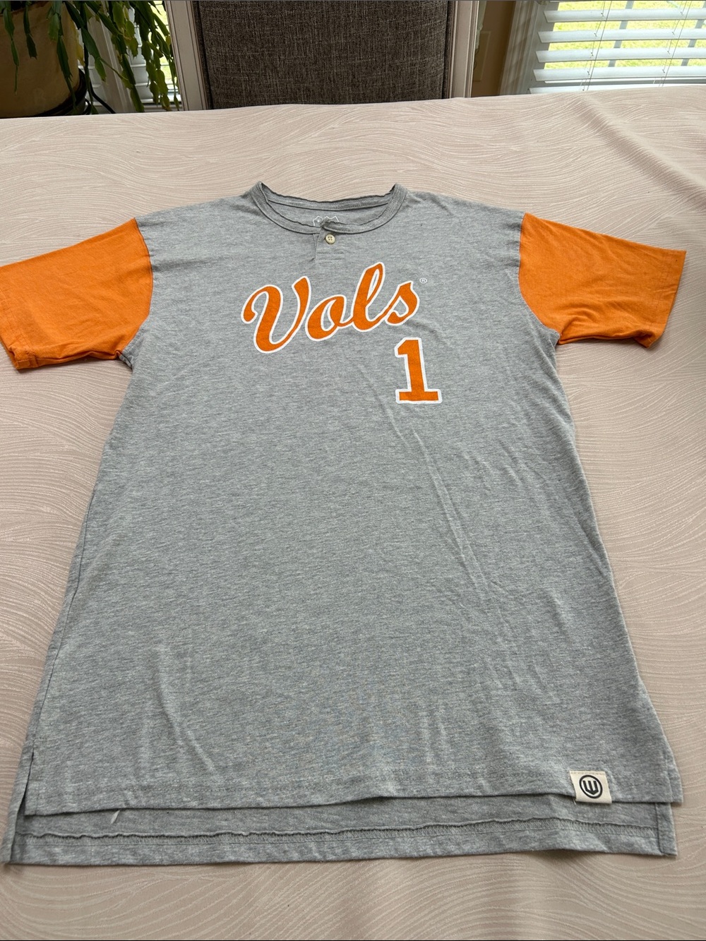 Vols Gray & Orange Kids Button-Down Shirt